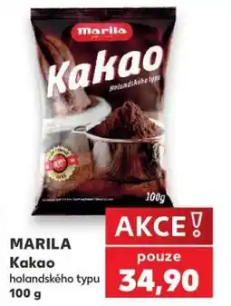 Kaufland MARILA Kakao holandského typu 100 g nabídka
