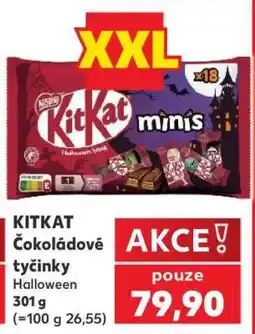 Kaufland KITKAT Čokoládové tyčinky Halloween nabídka