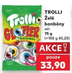 Kaufland TROLLI Želé bonbony oči nabídka