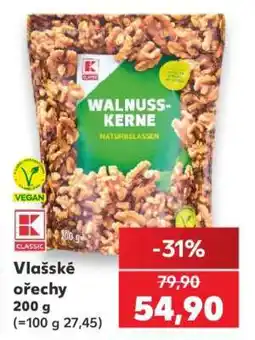 Kaufland Vlašské ořechy nabídka