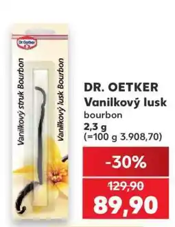 Kaufland DR.OETKER Vanilkový lusk nabídka