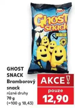 Kaufland GHOST SNACK Bramborový snack nabídka