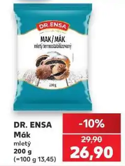 Kaufland DR.ENSA Mák nabídka