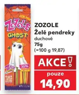 Kaufland ZOZOLE Želé pendreky duchové nabídka