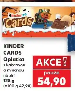 Kaufland KINDER CARDS nabídka