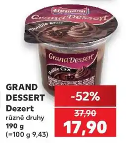 Kaufland GRAND DESSERT Dezert nabídka