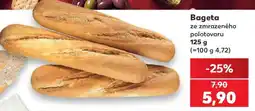 Kaufland Bageta ze zmrazeného polotovaru nabídka