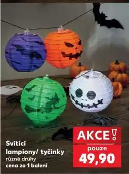 Kaufland Svítící lampiony/tyčinky nabídka