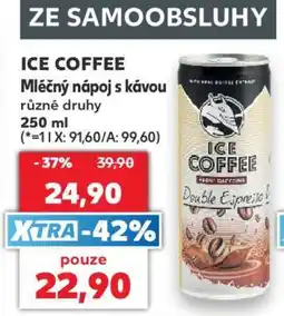 Kaufland ICE COFFEE nabídka