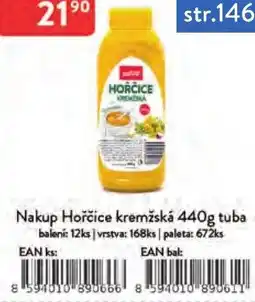 Qanto Hořčice kreměská nabídka