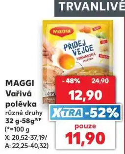 Kaufland MAGGI Vařivá polévka nabídka
