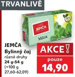 Kaufland Jemča bylinný čaj nabídka