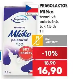 Kaufland PRAGOLAKTOS Mléko nabídka