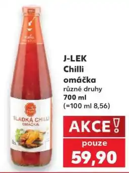 Kaufland J-LEK Chilli omáčka nabídka