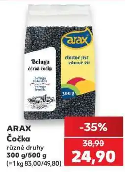 Kaufland ARAX Čočka nabídka