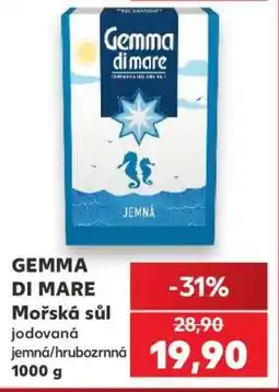Kaufland GEMMA DI MARE Mořská sůl nabídka