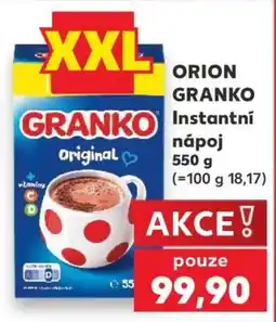 Kaufland ORION GRANKO Instantní nápoj nabídka