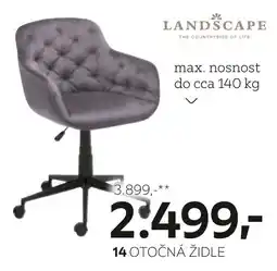 XXXLutz Landscape 14 otočná židle nabídka