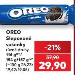 Kaufland OREO Slepované sušenky nabídka