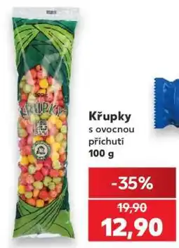 Kaufland Křupky s ovocnou příchutí 100 g nabídka