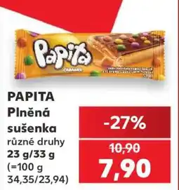Kaufland PAPITA Plněná sušenka nabídka