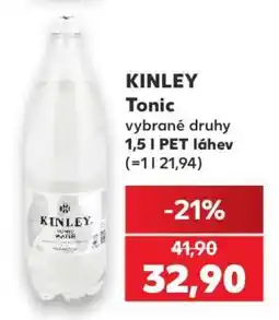Kaufland Kinley Tonic nabídka