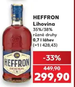 Kaufland HEFFRON Lihovina nabídka