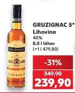 Kaufland Gruzignac 5 nabídka