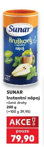Kaufland Sunar instantní nápoj nabídka