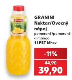 Kaufland GRANINI Nektar/Ovocný nápoj nabídka