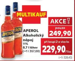 Kaufland APEROL Alkoholický nápoj nabídka