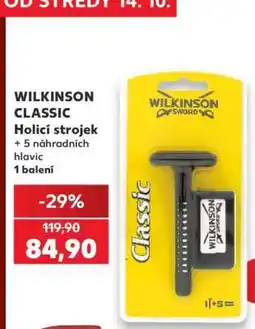 Kaufland WILKINSON CLASSIC Holicí strojek nabídka