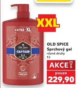 Kaufland Old Spice sprchový gel nabídka