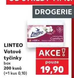 Kaufland Linteo Vatové tyčinky nabídka