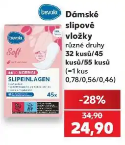 Kaufland DÁMSKÉ SLIPOVÉ VLOŽKY nabídka