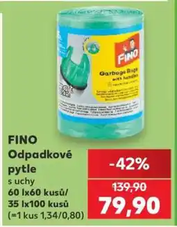Kaufland FINO ODPADKOVÉ PYTLE S UCHY nabídka