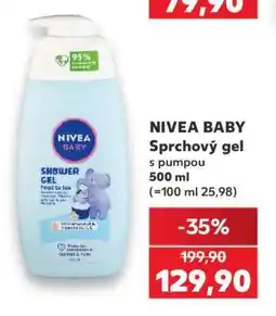 Kaufland NIVEA BABY Sprchový gel nabídka