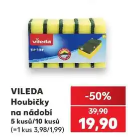 Kaufland Vileda HOUBIČKY NA NÁDOBÍ nabídka
