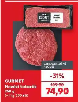 Kaufland GURMET Hovězí tatarák nabídka