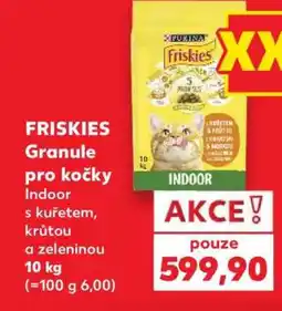 Kaufland FRISKIES Granule pro kočky Indoor nabídka