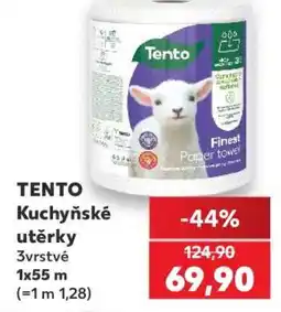 Kaufland Tento kuchyňské utěrky nabídka