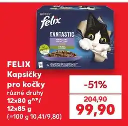 Kaufland Felix kapsičky pro kočky nabídka