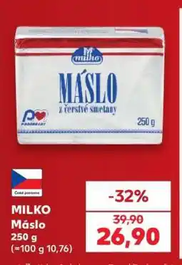 Kaufland Milko Máslo nabídka