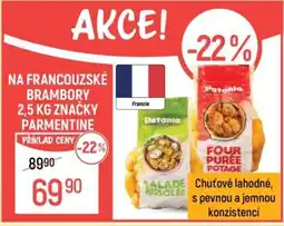 Globus Francouzské brambory 2,5 kg značky Parmentine nabídka