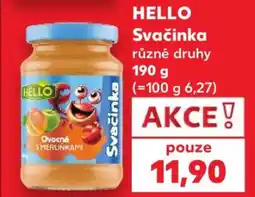 Kaufland HELLO Svačinka nabídka