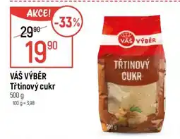 Globus VÁŠ VÝBĚR Třtinový cukr nabídka