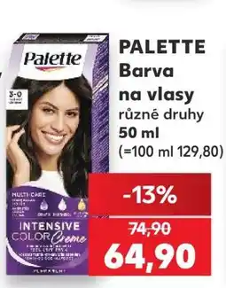 Kaufland Palette Barva na vlasy nabídka
