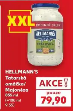 Kaufland HELLMANN'S TATARSKÁ OMÁČKA, MAJONÉZA nabídka
