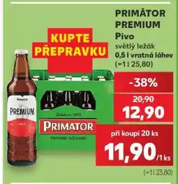Kaufland PRIMÁTOR PREMIUM nabídka