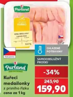 Kaufland Kuřecí medailonky nabídka